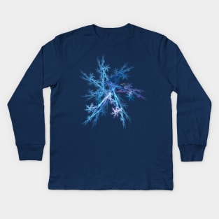 Snowflake Kids Long Sleeve T-Shirt